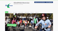 Desktop Screenshot of bikewalkmontclair.org